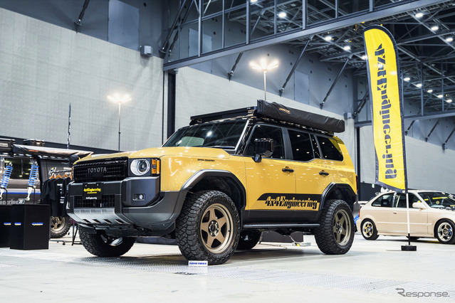 約29万円の激安フロントリフター登場！ 2年連続出展の4x4