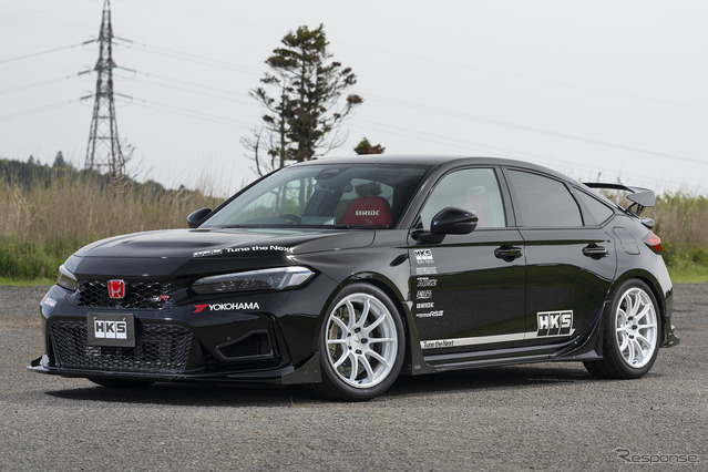 走り”と“品格”の両立、HKS『HIPERMAX R』が導くシビック タイプRの
