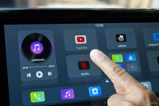 車内で動画やサブスクが見放題！Apple CarPlayも！データシステム