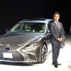 【レクサス LS 新型】澤プレジデント、「初代の衝撃超えを目指した」…3.5リットルツインターボも設定 画像