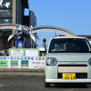 ミラトコット「G"SA III"」正面。鹿児島・出水のツル渡来地にて。