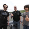 STREET BUILD OFFに参加するカスタムビルダーとHDJ スチュワート社長。