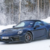 ポルシェ 911タルガ4 GTS 新型プロトタイプ（スクープ写真）