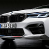 BMW M5 改良新型のMパフォーマンスパーツ