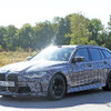 BMW M3 初のワゴン「M3ツーリング」その実車をスクープ！アウディ＆AMGとガチンコ対決へ 画像