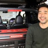 オーナーの竹村さんは20年前にウイニングに来店して以来のヘビーユーザー。このクルマではデザインとサウンドの両立を狙った。