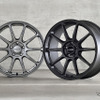 この春18インチを追加して対応車種を拡大した“ HOMURA HYUGA HP10 "【シャイニングシルバー(左) 、マットスーパーダークガンメタ (右)】