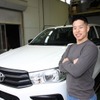 car audio newcomer！  TOYOTA HILUX（オーナー：稲継 要さん）　by　サウンドステーション　オートステーションK2　前編 画像