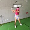 ゴルフ練習スペースになったガレージハウス