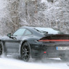 ポルシェ 911 改良新型プロトタイプ（スクープ写真）