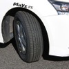 ブリヂストン PX 試乗会。セダン、ミニバン、軽の3車種についてEX20との比較走行をおこなった