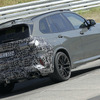 BMW X5M 改良新型プロトタイプ（スクープ写真）