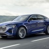 高性能版は『SQ8 e-tron』、トリプルモーター搭載で503馬力…アウディの電動SUVが進化 画像