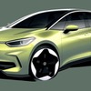 VWの小型EV『ID.3』改良新型、ティザー…今春実車発表へ 画像