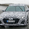 アウディ RS7 次期型と思われるプロトタイプ車両（スクープ写真）