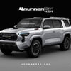 トヨタ 4ランナー 次期型（予想CG）