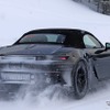 ポルシェ 718ボクスター EV プロトタイプ（スクープ写真）