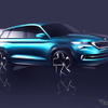 【ジュネーブモーターショー16】シュコダ謎の新型車、正体判明…SUVコンセプト 画像