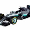 【F1】メルセデス、2016年マシン「W07 hybrid」を発表 画像