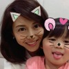 松嶋菜々子が猫耳姿に！ラブラブ親子写真公開 画像