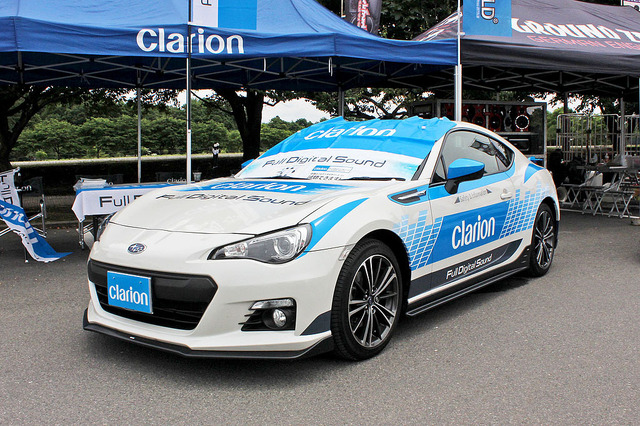 スバル・BRZ(メーカーデモカー)by クラリオン スバル・BRZ(メーカーデモカー)by クラリオン
