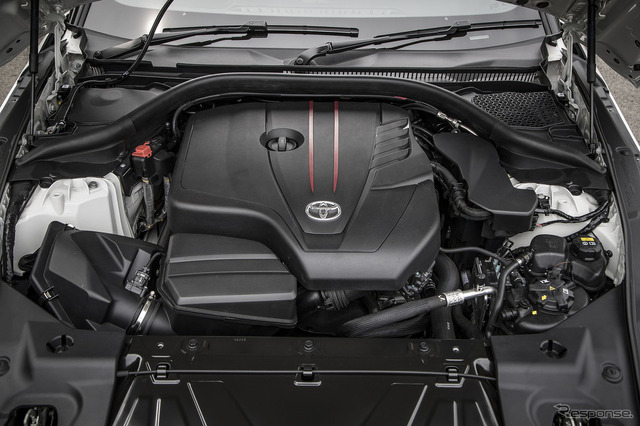 トヨタ スープラ 新型の2リットル4気筒エンジン