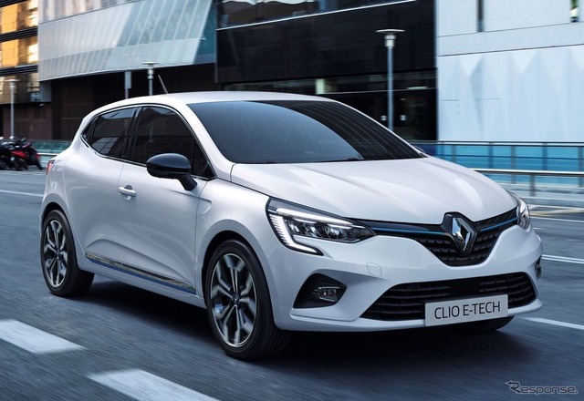 ルノー・クリオ (ルーテシアに相当)新型の「E-TECH」搭載車