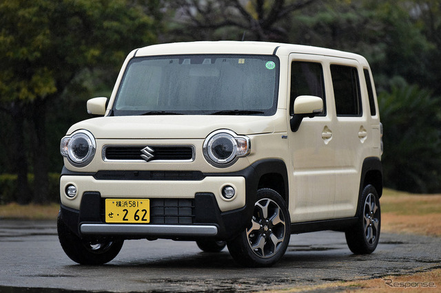 スズキ ハスラー 新型(ターボ 4WD)