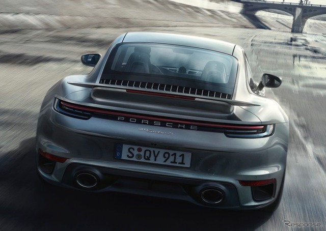 ポルシェ 911ターボS 新型、最新のエアロダイナミクス技術を採用…最