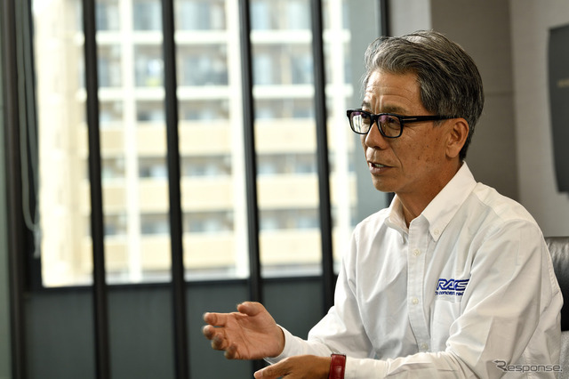 ボルクレーシング企画開発部部長 モータースポーツDIV.リーダー 山口浩司氏