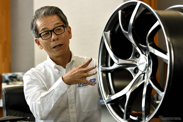 ボルクレーシング企画開発部部長 モータースポーツDIV.リーダー 山口浩司氏