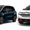 シトロエン グランドC4スペースツアラー(左)とC5エアクロスSUV