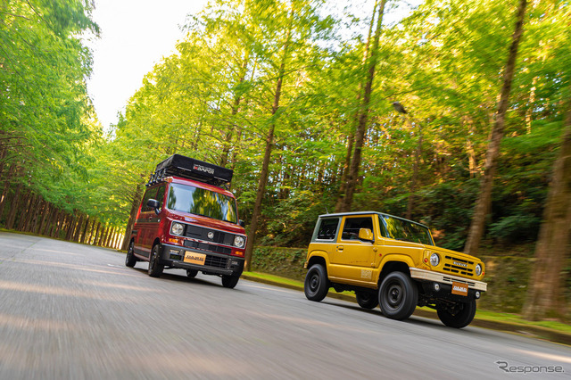 『N-VAN DENALI』(N-VANデナリ)と『JIMNY the ROOTS』(ジムニー ザ・ルーツ)