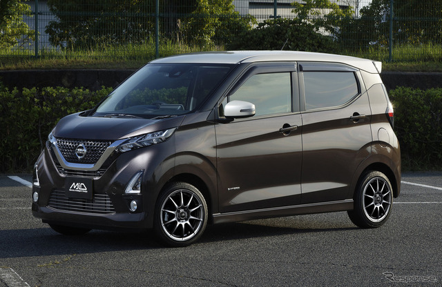 MID Schneider StaG+日産 デイズ ※装着イメージ