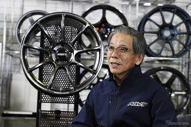 ボルクレーシング企画開発部部長 山口浩司さん