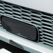 フロントバンパー下のスモーク部。ソニーが新開発したソリッドステート型LiDARが収まっていると見られる(CES 2020)