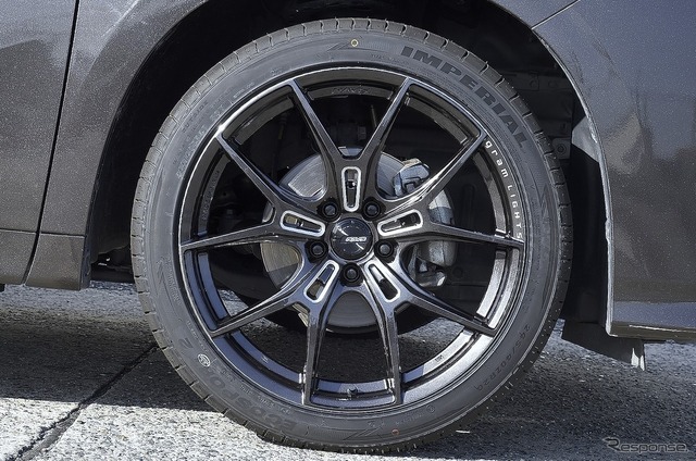レイズ【Gram Lights 57FXZ】推奨サイズ:20×8.5J Inset38 5H-114.3/カラー:スーパーダークガンメタ/マシニングリムエッジDC/タイヤサイズ:245/40R20