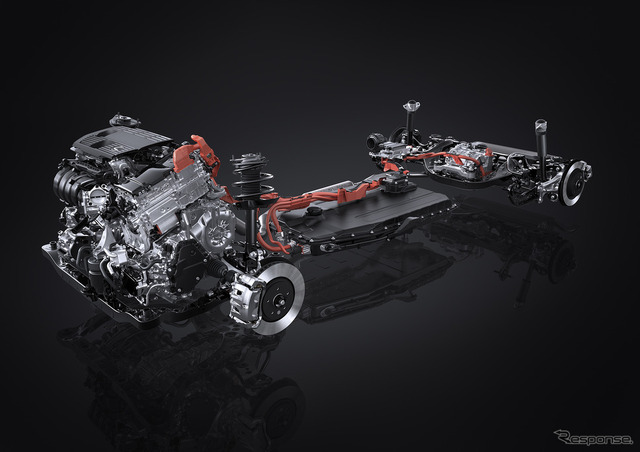 レクサス NX450h＋のPHEV システム