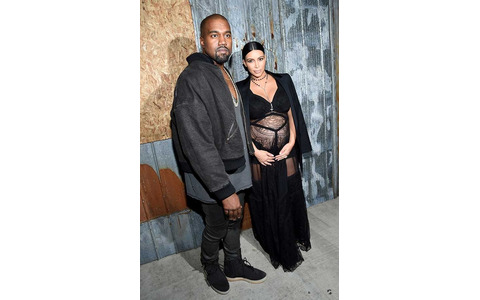 カニエ・ウェスト＆キム・カーダシアン・ウェスト-(C)Getty Images