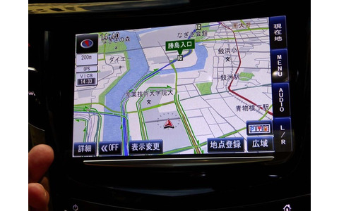 従来オプション扱いだったパナソニック製ナビゲーションは標準搭載される