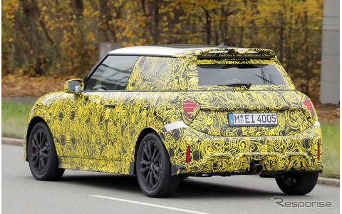 MINI 3ドアハッチバック JCW プロトタイプ（スクープ写真）