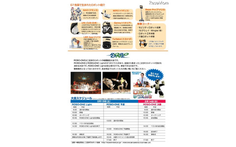 集結する世界のロボット一覧