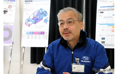 SUBARU商品事業本部プロジェクトゼネラルマネージャーの只木克郎さん