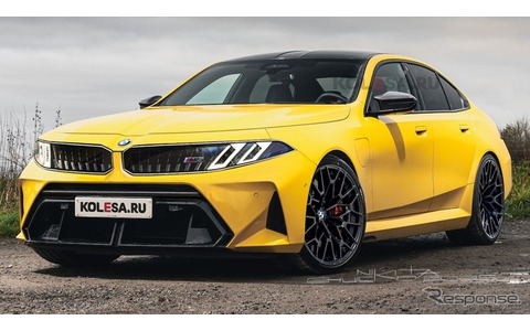 BMW M5セダン 改良新型の予想CG